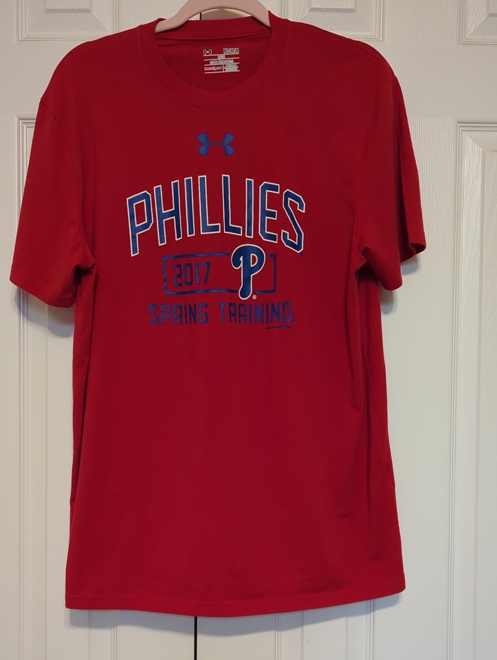 Under Armour Men’s Phillies Red Spring Training 2017 Tee